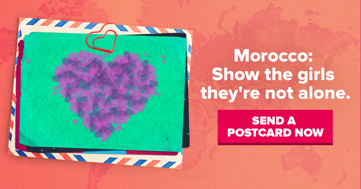 Send your love to Morocco